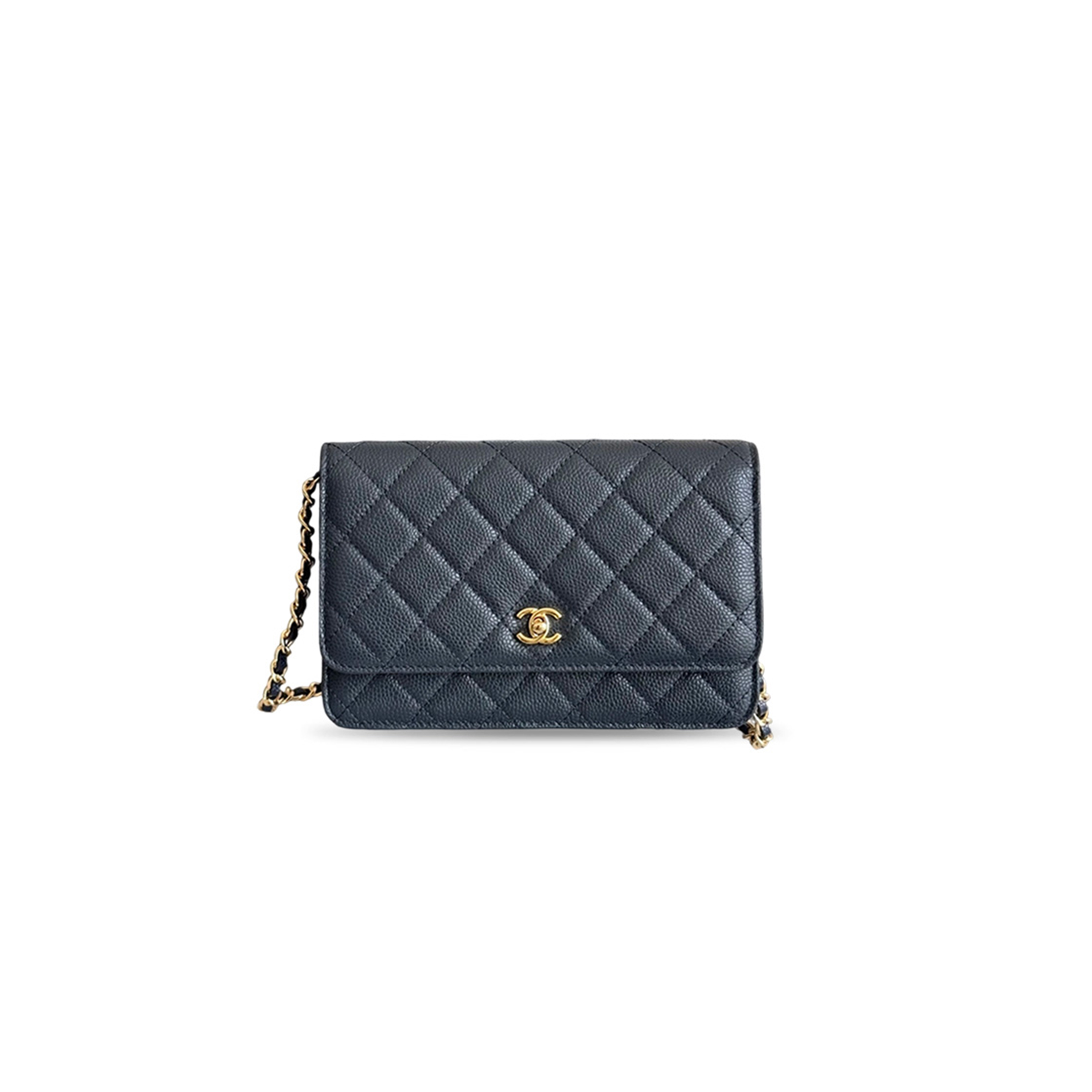 CHANEL CAVIAR QUILTED WALLET ON CHAIN WOC AP4241 (19*12*3cm)